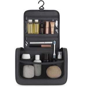 Large Hanging Toiletry Bag for Men and Women Waterproof Makeup Cosmetics Organizer Travel Accessories Case