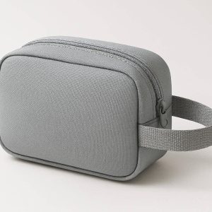 Compact Lightweight Toiletry Bag Small Makeup Pouch Water Resistant Cosmetics Wash Case for Gym Travel Backpack